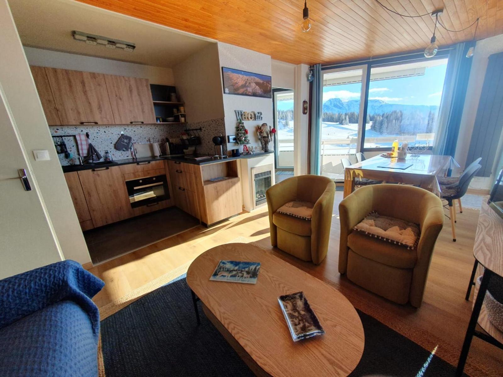 Apartament Chamrousse 1750 Roche Beranger 50M2 4-6Pers Vue Panoramique Zewnętrze zdjęcie